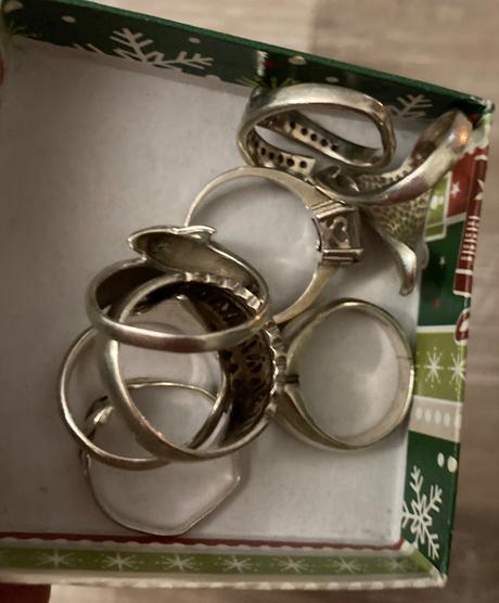 Strieborné prstene,striebro  925,cena za všetky, 