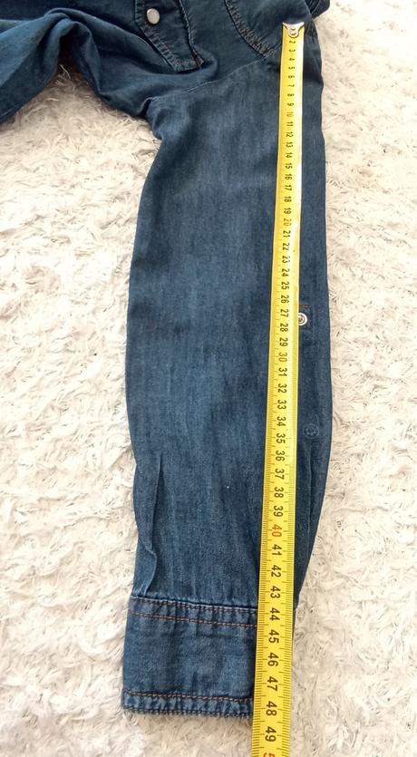 Dzinsova košeľa, bonprix,140