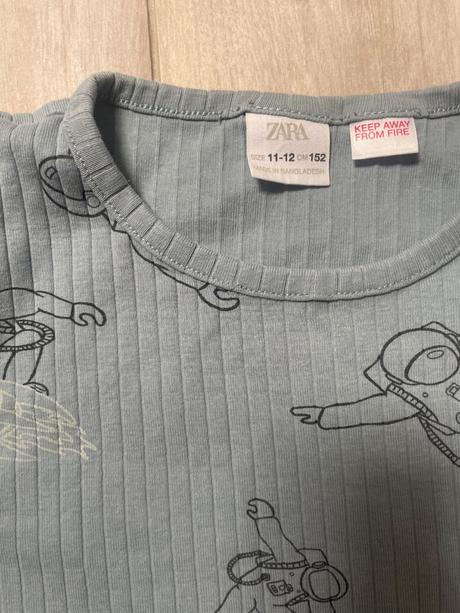 Zara pyžamový vrch, zara,146