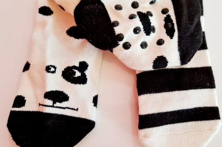 Lindex ponozky 19/21 antislip, lindex,21