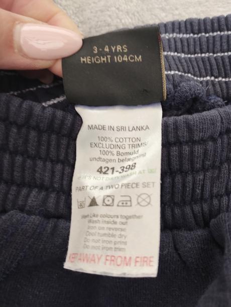 Mix oblečenia, chlapci, velkosť 104, 104–116
