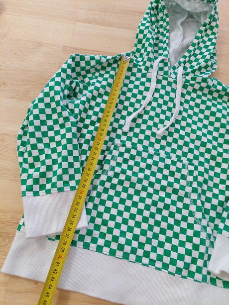 Kocková mikina, 128