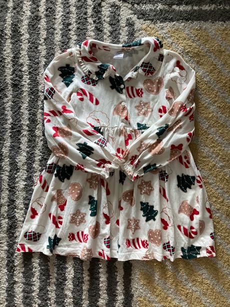 Vianočné šaty little kids, 128