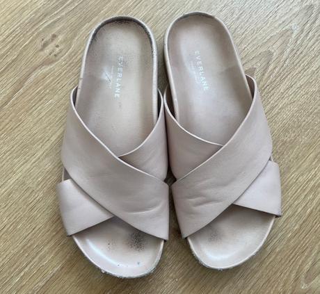 Kožené šľapky everlane, 40