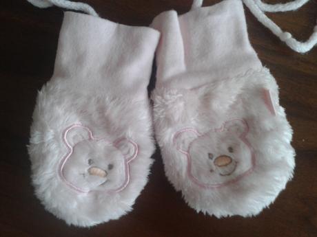 Huňaté rukavičky 50/56, 50