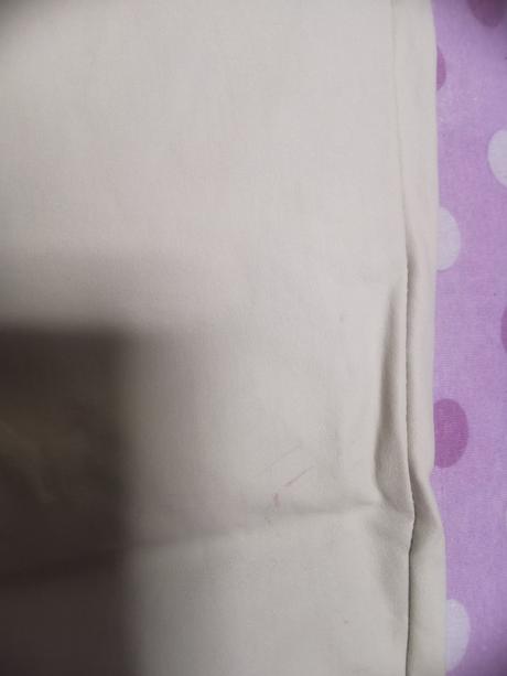 Koženkové nohavice béžové, l