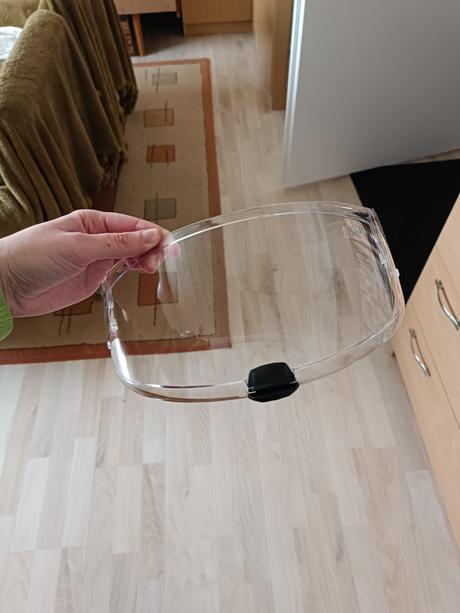 Číre plexi na motocyklovú helmu hjc - typ hj20m, 