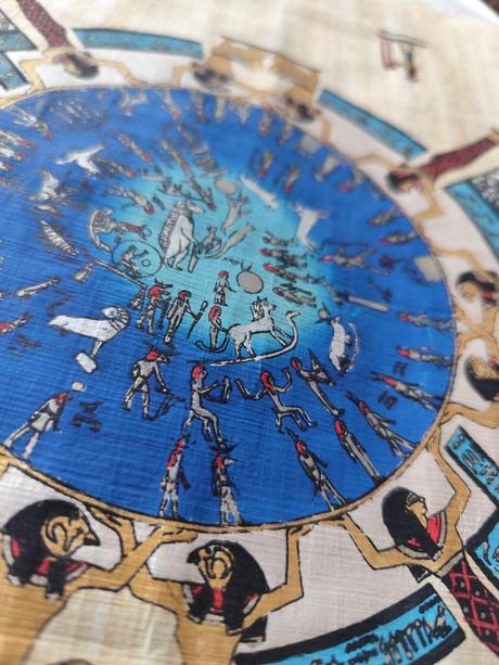 Zverokruh na papyruse., 