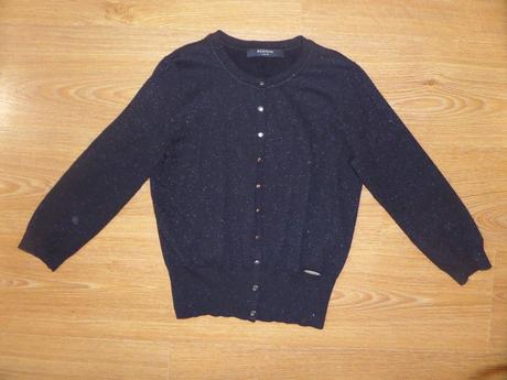 Čierny trblietavý sveter, reserved,m