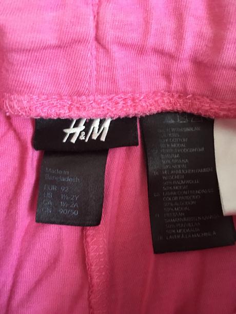 Tenke makke bavlneme nohavice, h&m,92