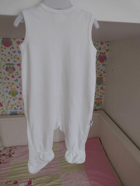 Detské biele dupačky s krajkou, gmini,62