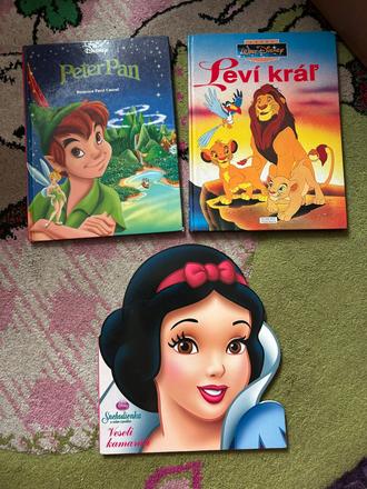 3x knižky disney,