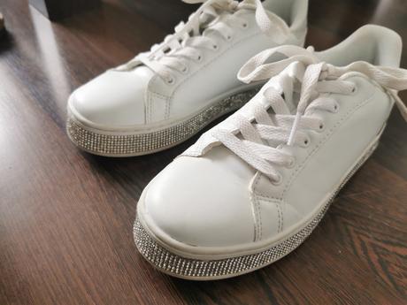 Biele tenisky, deichmann,35