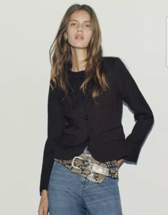 Bunda zara s visackou, zara,l