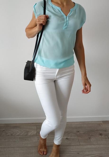 Bledomodra bluzka orsay, vel. 36, orsay,36