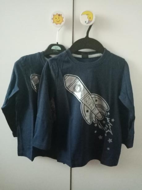 Tričká 110/116, h&m,110