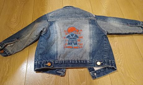 Riflová bunda zateplená cca č. 104, 104