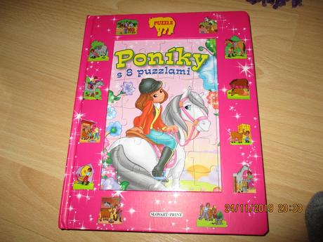 Kniha s pony puzzlami, 
