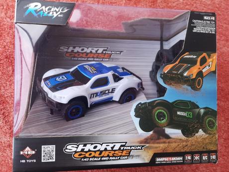 Racing rally muscle auto na diaľkové ovládanie1/43,