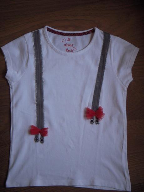 Tričko s trakmi, matalan,146