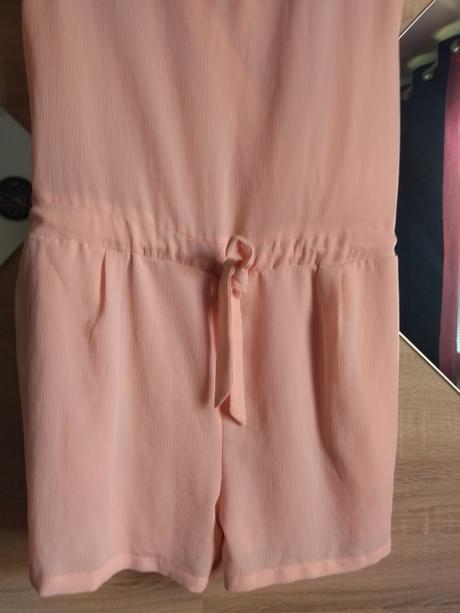 Letný overal bledo ružový, m
