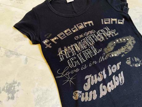 Tričko s trbliet.kamienkami, m