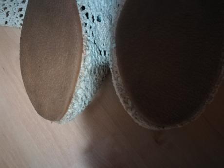 Háčkované sandalky, 32