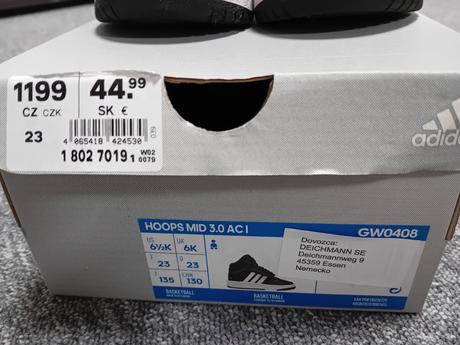 Botasky adidas, adidas,23