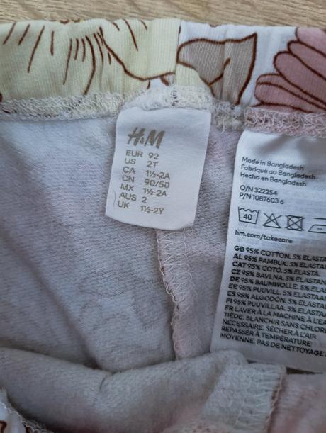 Legíny 18-24 mesiacov, h&m,92