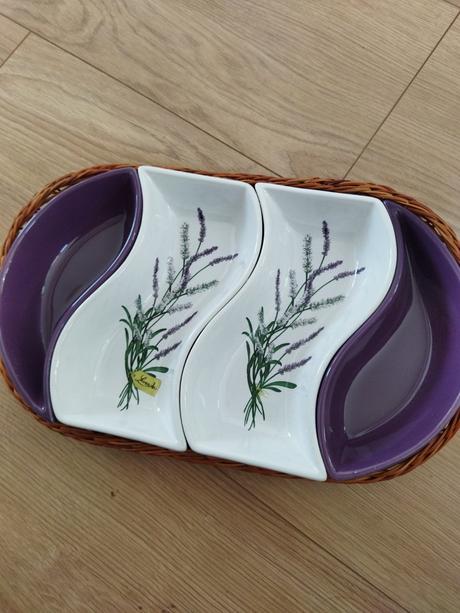 Servírovacie misky levanduľa, 