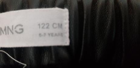 Koženková sukňa, mango,122