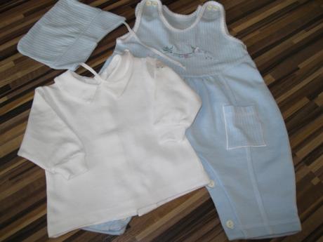 Bledučkomodrý kompletík, herma,68