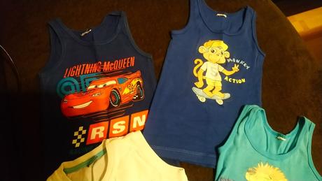 Tričká bez rukávov, 98