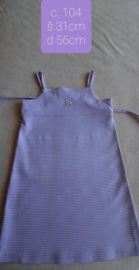 Letné šaty sukne 104, 104–116
