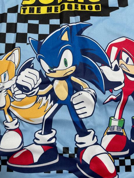 Športový dres ježko sonic, h&m,128 / 134 / 140