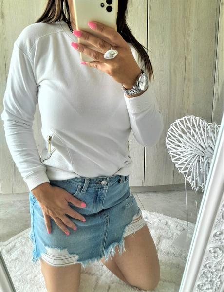 Mikina gate so zlatými zipsami-xs, gate,xs