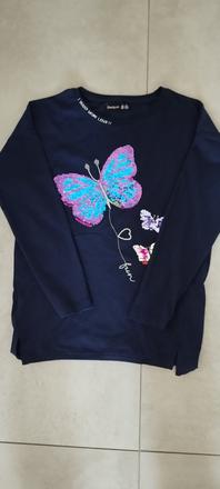 Dievčenské tričko, desigual,158