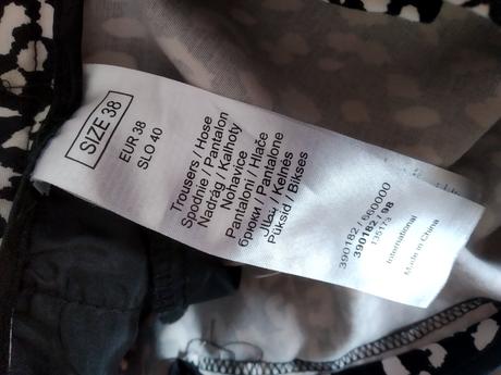 Nohavice, orsay,38