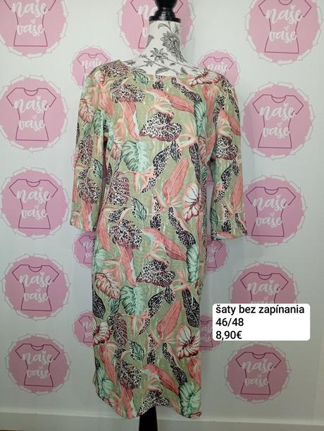 Šaty bez zapínania 46/48, 46