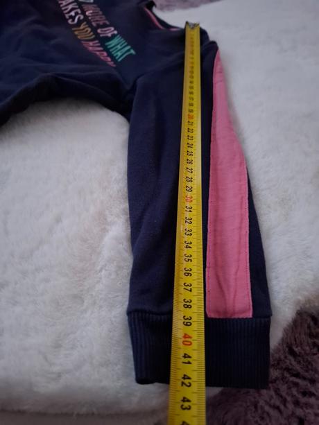 Predĺžená mikina/teplakove saty veľ.110, f&f,110