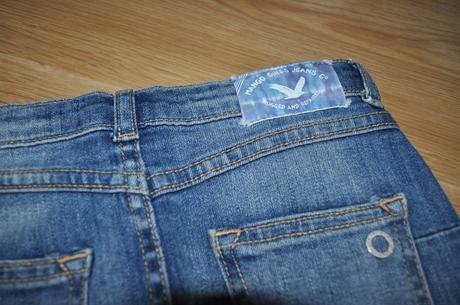 Riflová minisukňa mango, mango,116