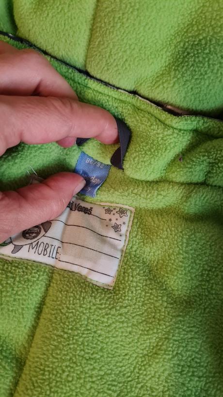 Zimný overal- veľkosť 86/92, 86