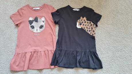 Čierne šaty/tunika h&m, h&m,110