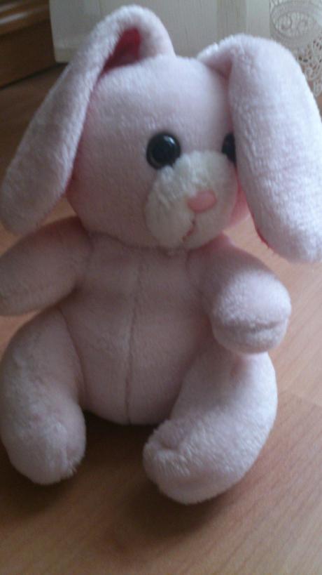 Plyšák ružový zajačik, 