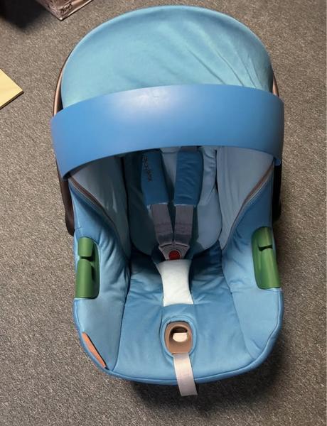Cybex aton s2 i-size beach blue, cybex