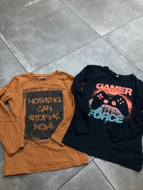 Tričká spolu s dlhým rukávom, takko,146