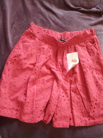 Kratasky nove červené, xs