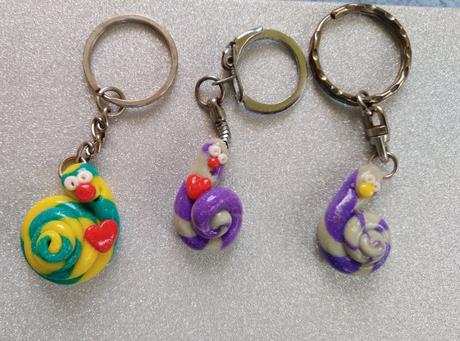 Prívesky červíky, 