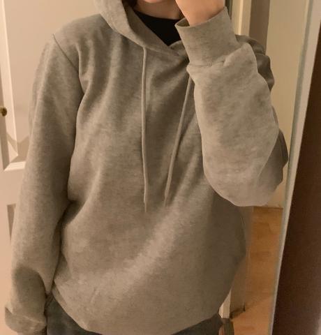 Šedá mikina, new yorker,m