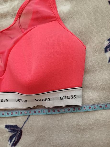 2ks nádherné guess športové podprsenky, guess,l / m